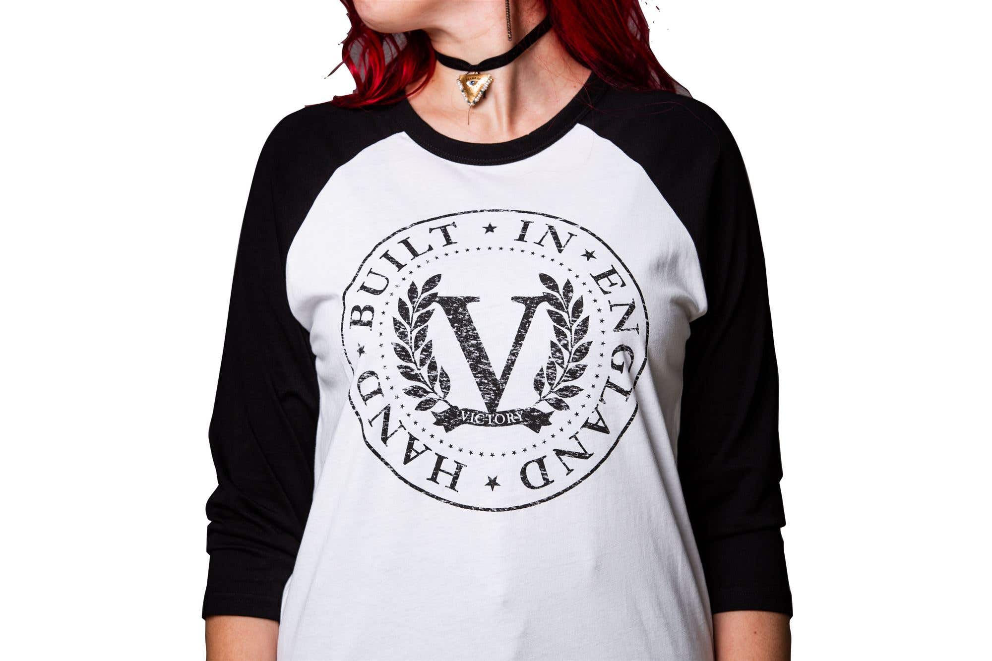 Victory RAGLANTEE Official Raglan T-Shirt White