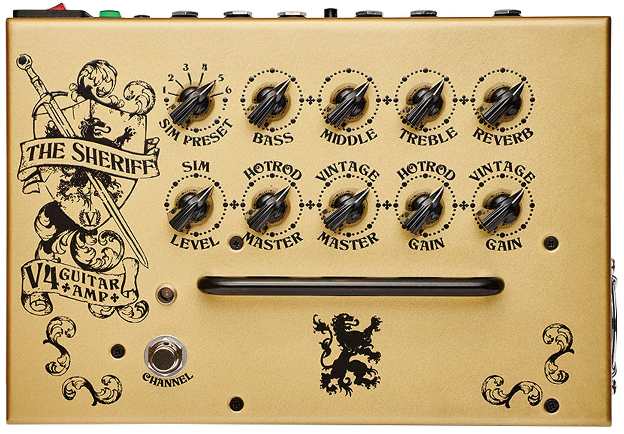 Victory V4 Sheriff Pedalboard Amplifier with Two Notes