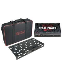 Voodoo Lab Dingbat Medium Pedalboard with Pedal Power 3 Plus
