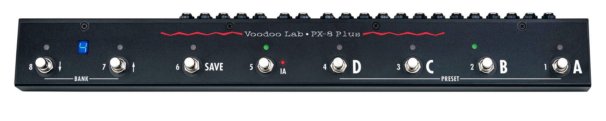 Voodoo Lab PX8 PLUS True Bypass Programmable Pedal Switcher