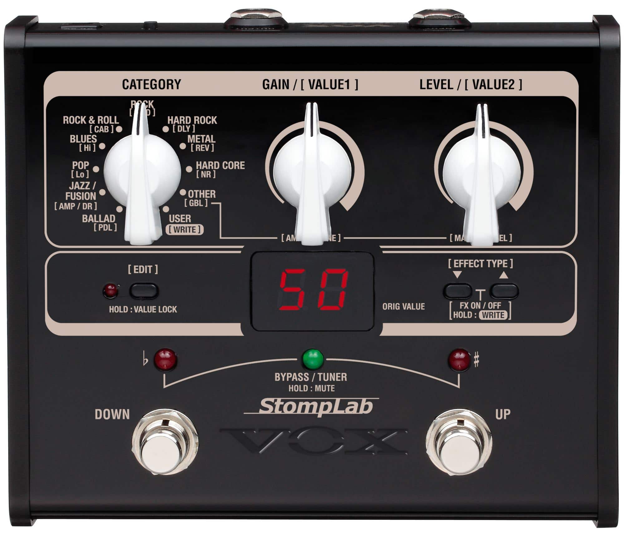 Vox StompLab IG Modeling Guitar Effects Pedal