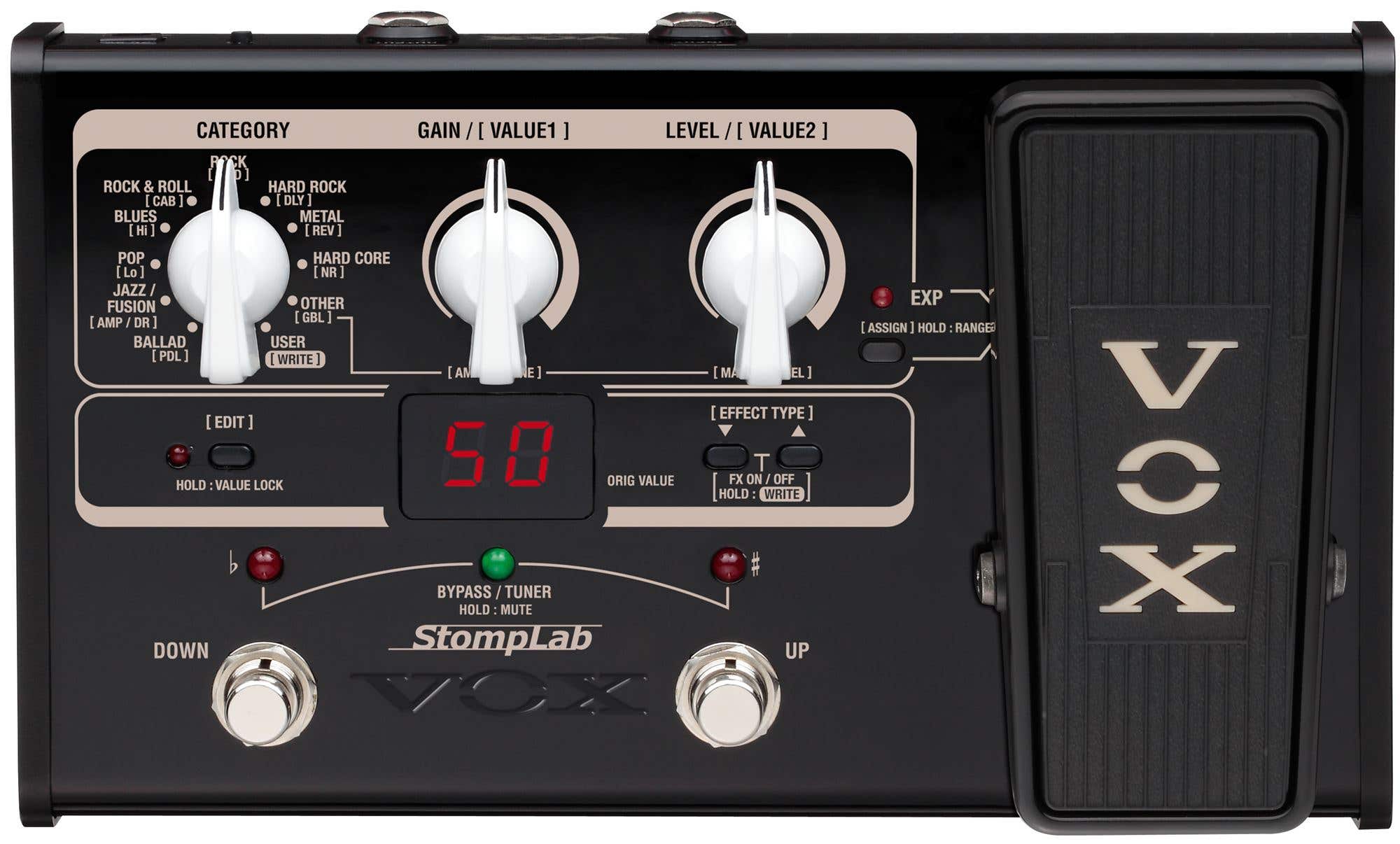 Vox StompLab IIG Modeling Guitar Effects Pedal