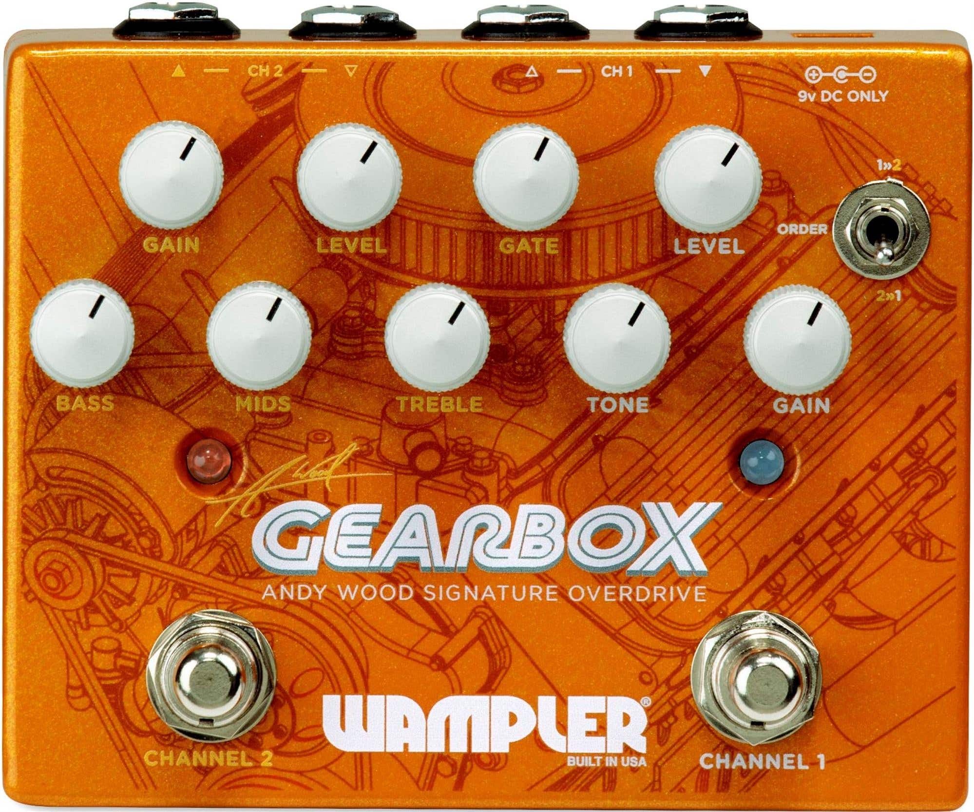 Wampler Andy Wood Gearbox Dual Overdrive Pedal