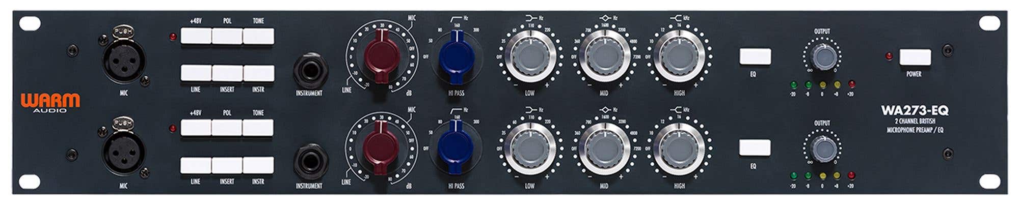 Warm Audio WA273 1073 Style Two Channel Microphone Preamp And EQ