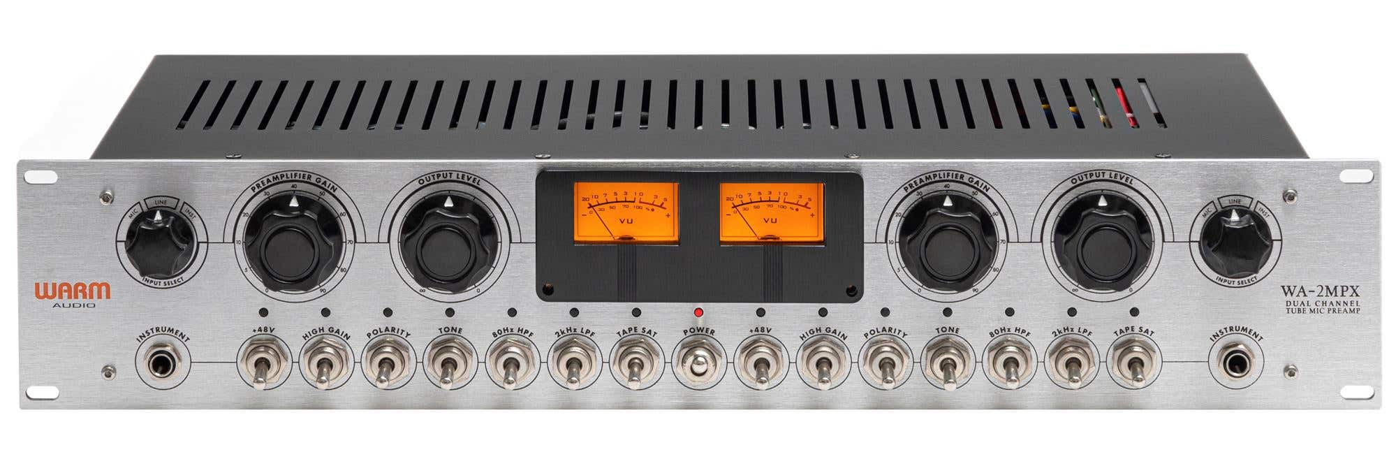 Warm Audio WA-2MPX Two Channel Analog Tube Microphone Preamp