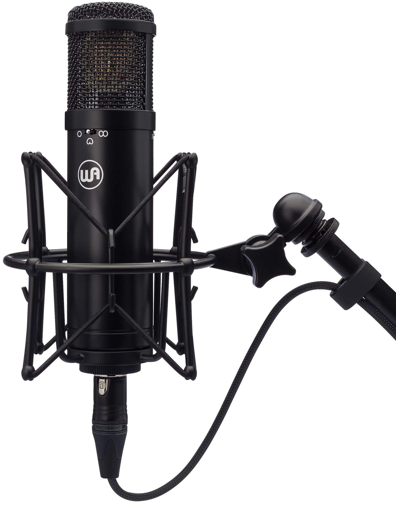 Warm Audio WA47jr Large Diaphragm Condenser Microphone Black Finish