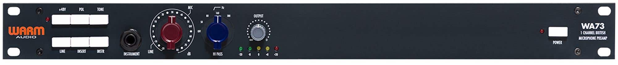 Warm Audio WA73 1073 Style Single Channel Microphone Preamp