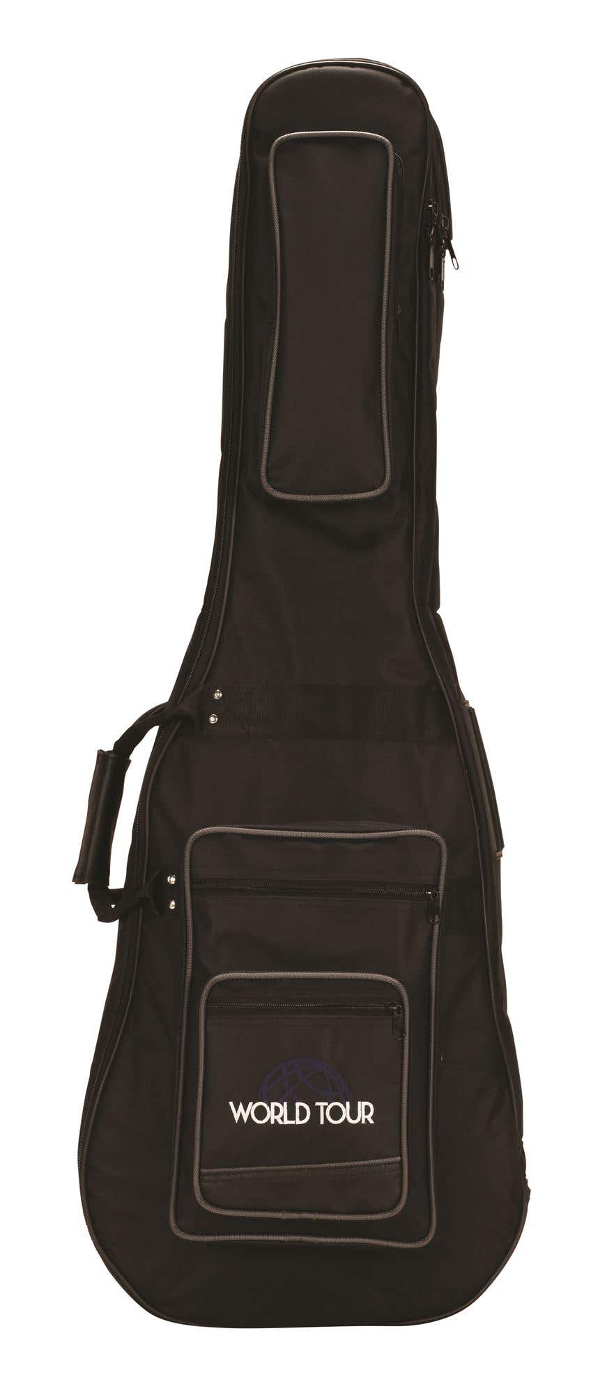 World Tour BDX22N Deluxe Pro Double Bass Guitar Gig Bag