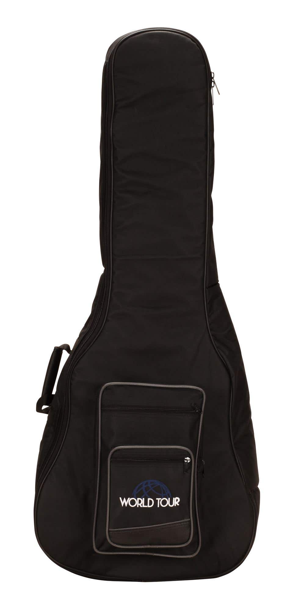 World Tour Deluxe Acoustic Electric Bass Guitar Gig Bag