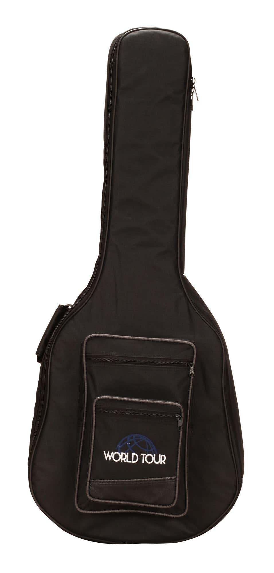 World Tour Deluxe 20mm Dreadnought Acoustic Guitar Gig Bag