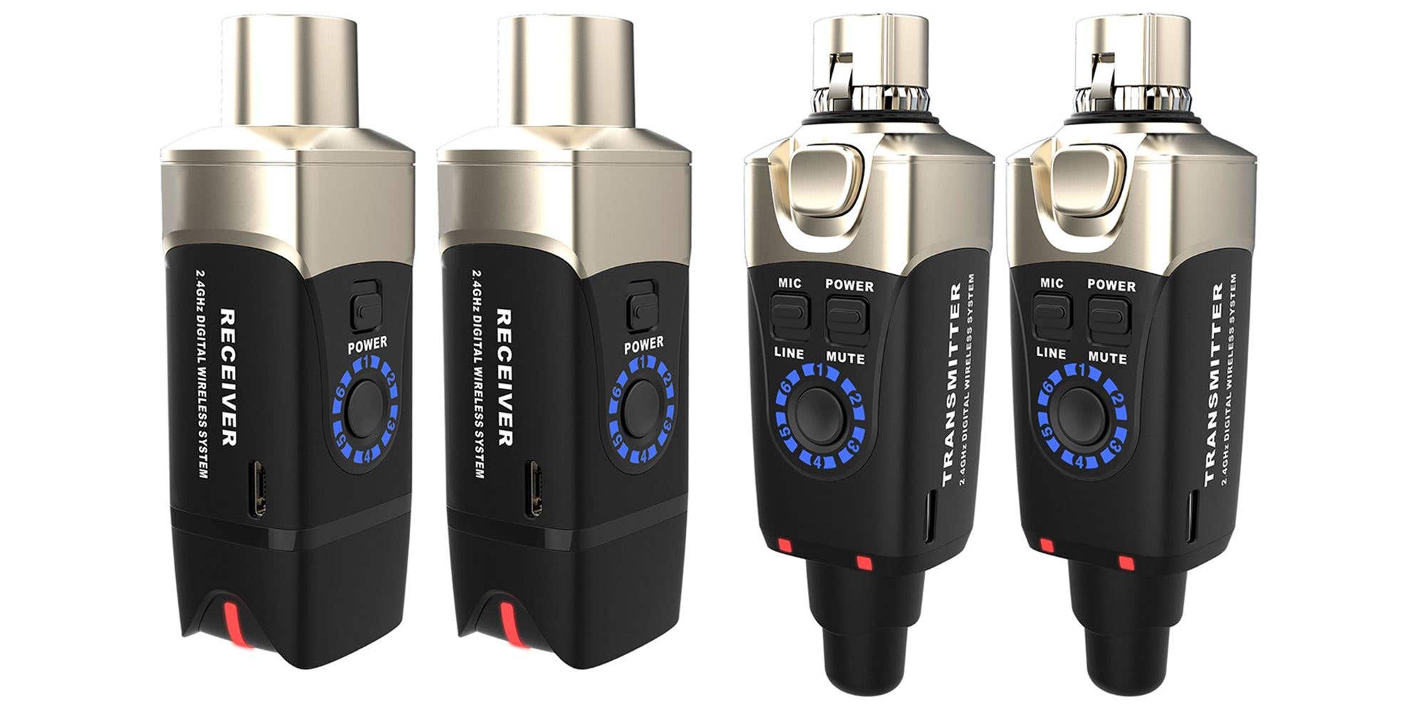 Xvive U3 Digital Dual Plug On Wireless Mic System