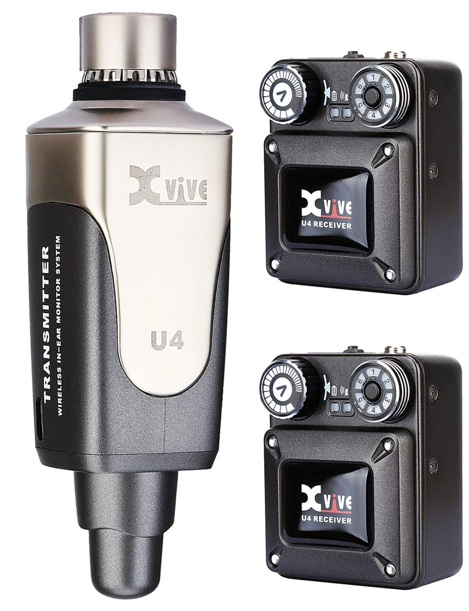 Xvive U4R2 Digital Wireless Dual Receiver IEM System