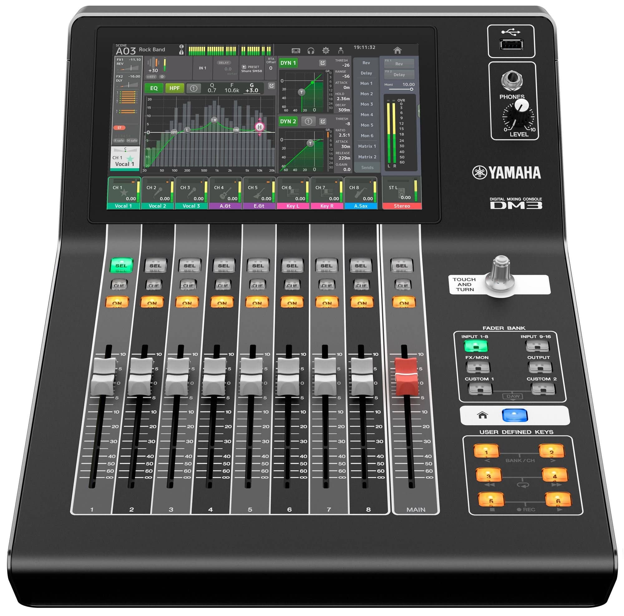 Yamaha DM3D Digital Mixer with Dante