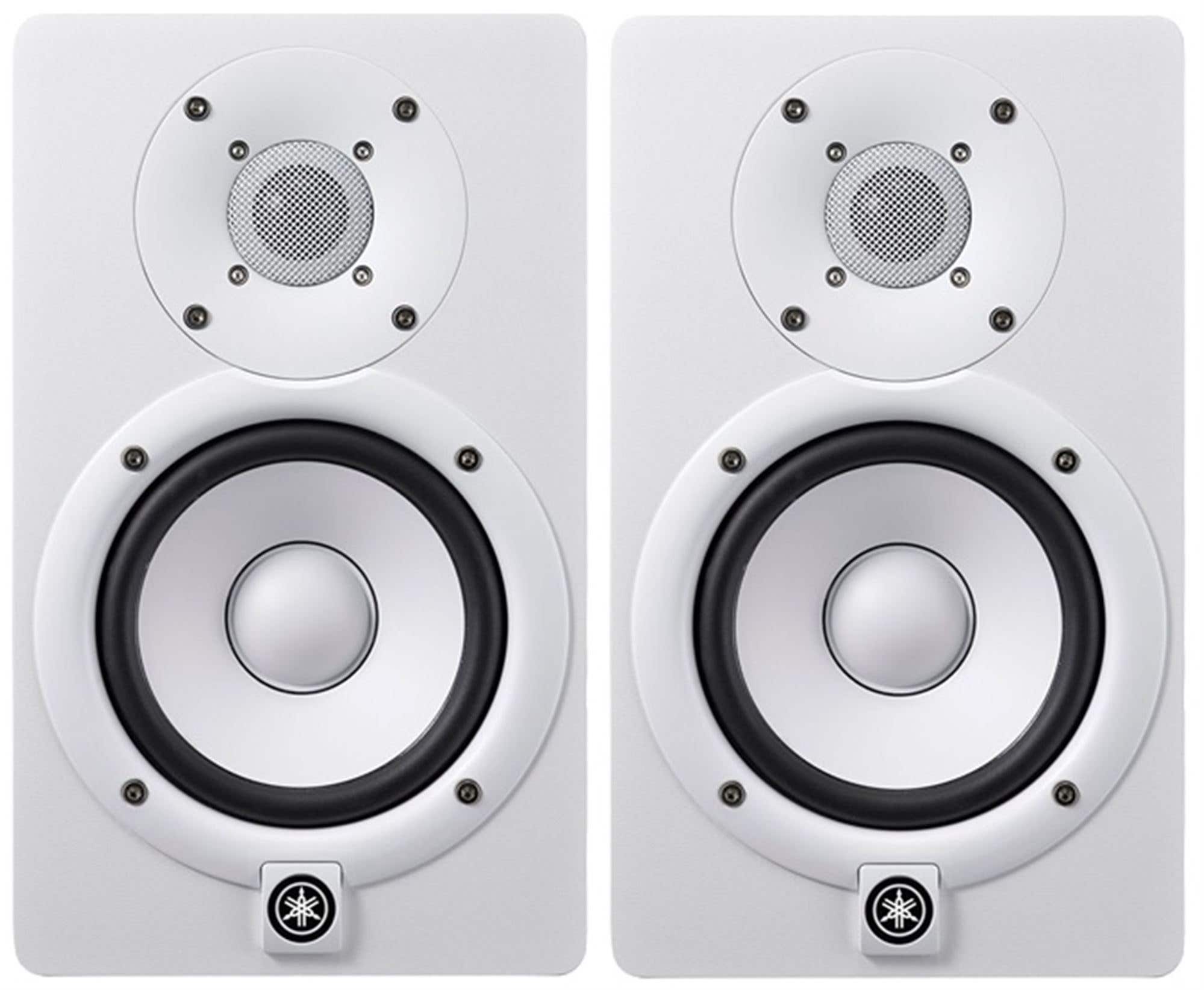 Yamaha HS5 Studio Monitor in White Pair