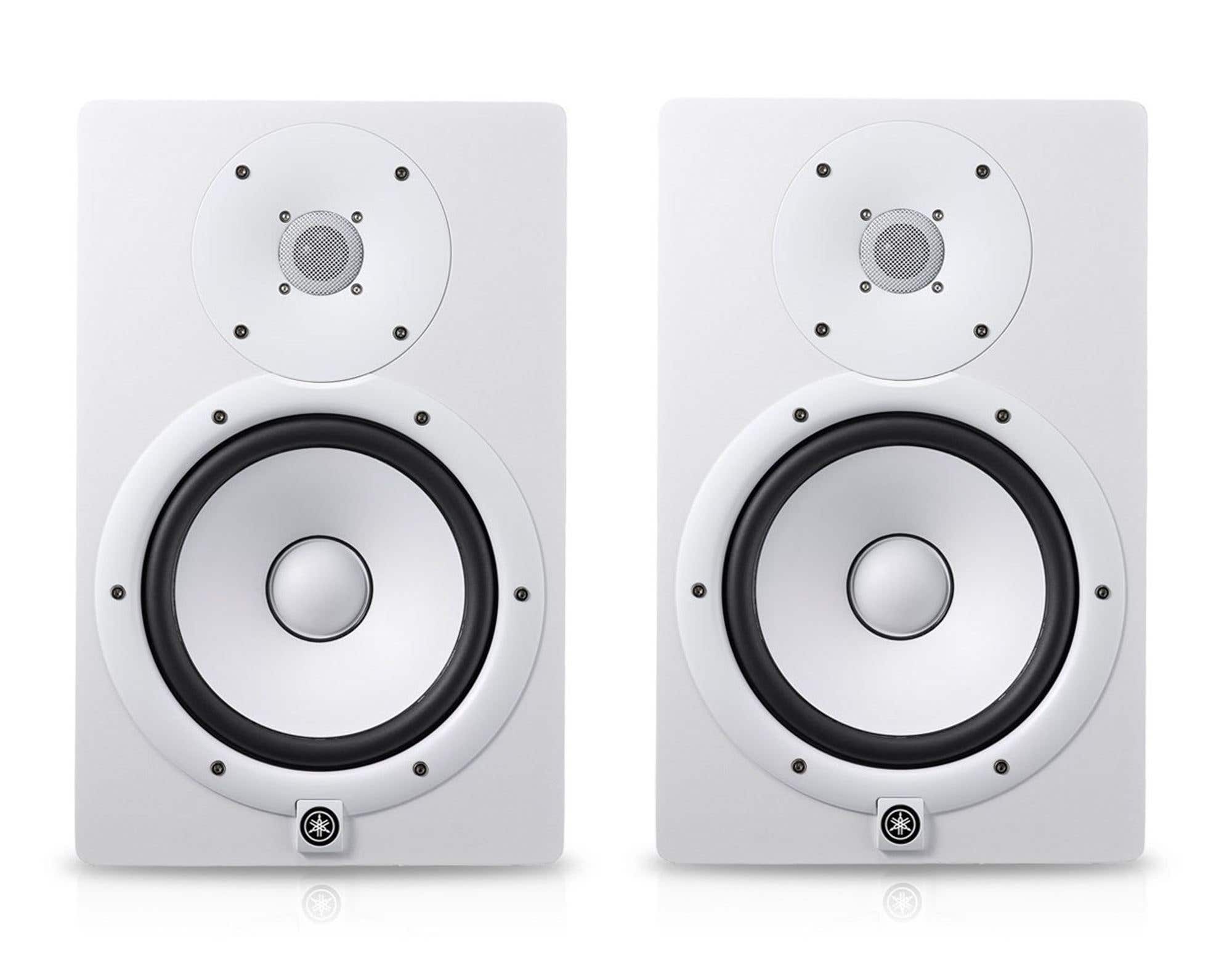 Yamaha HS8 Studio Monitor in White Pair