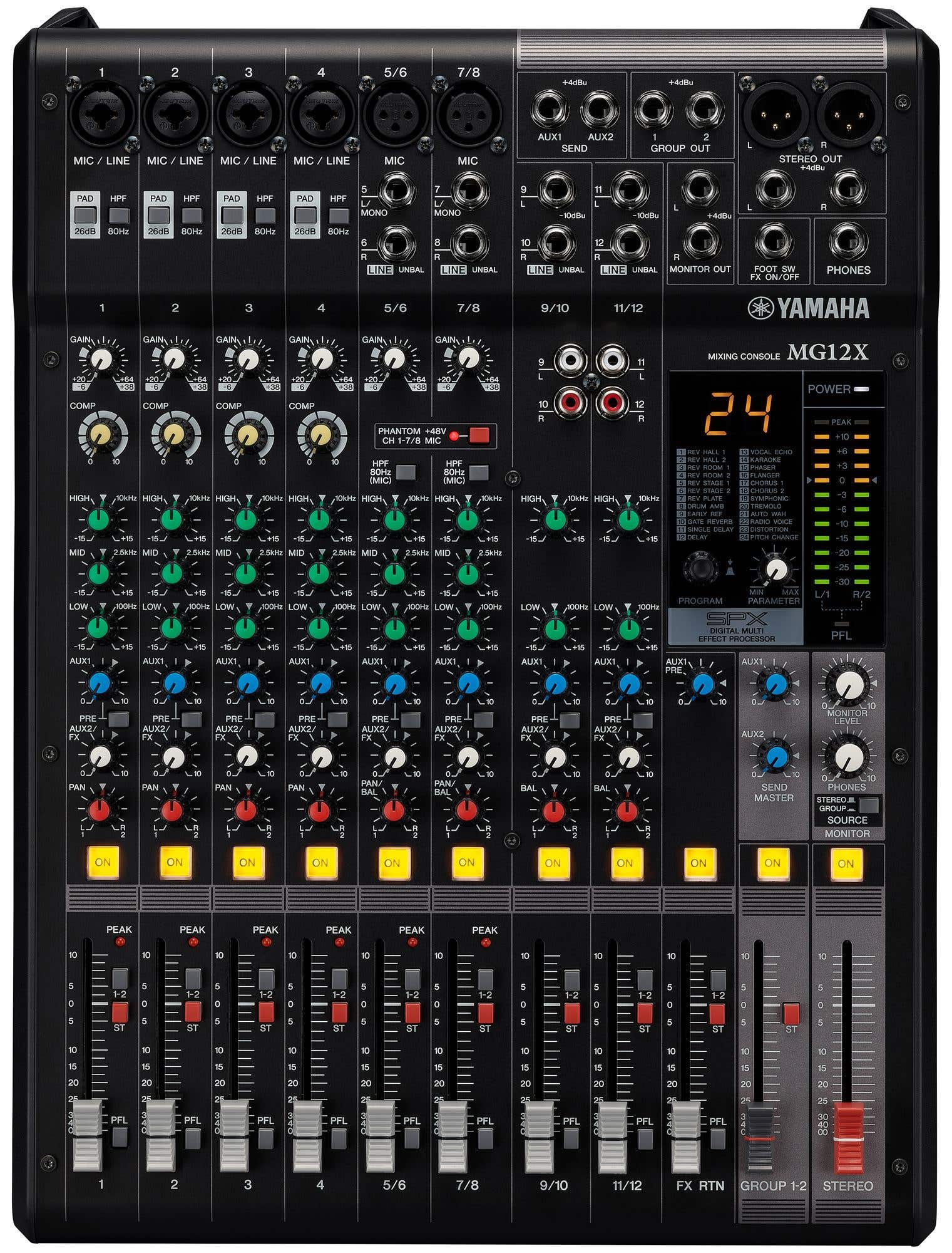 Yamaha MG12XCV Stereo Mixer with Effects
