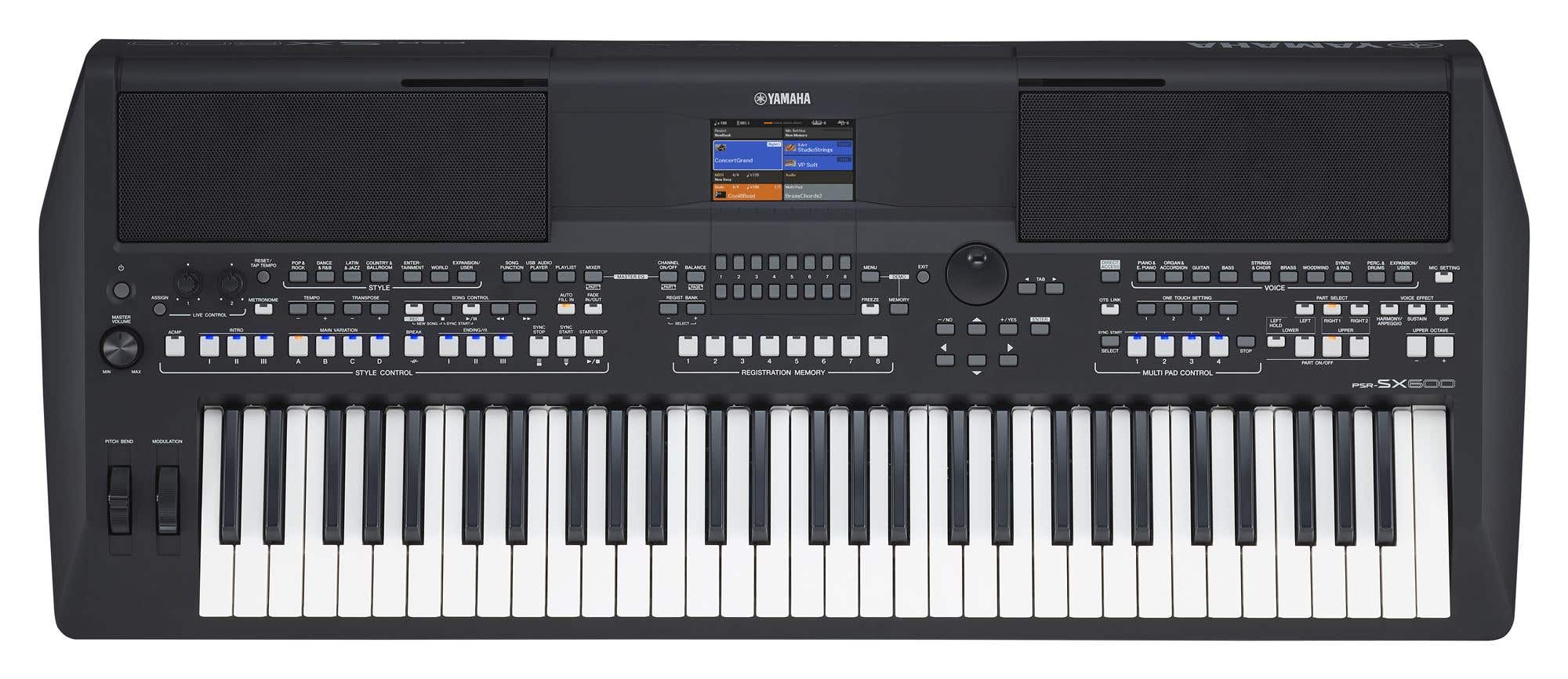 Yamaha PSRSX600 61 Key Arranger Keyboard