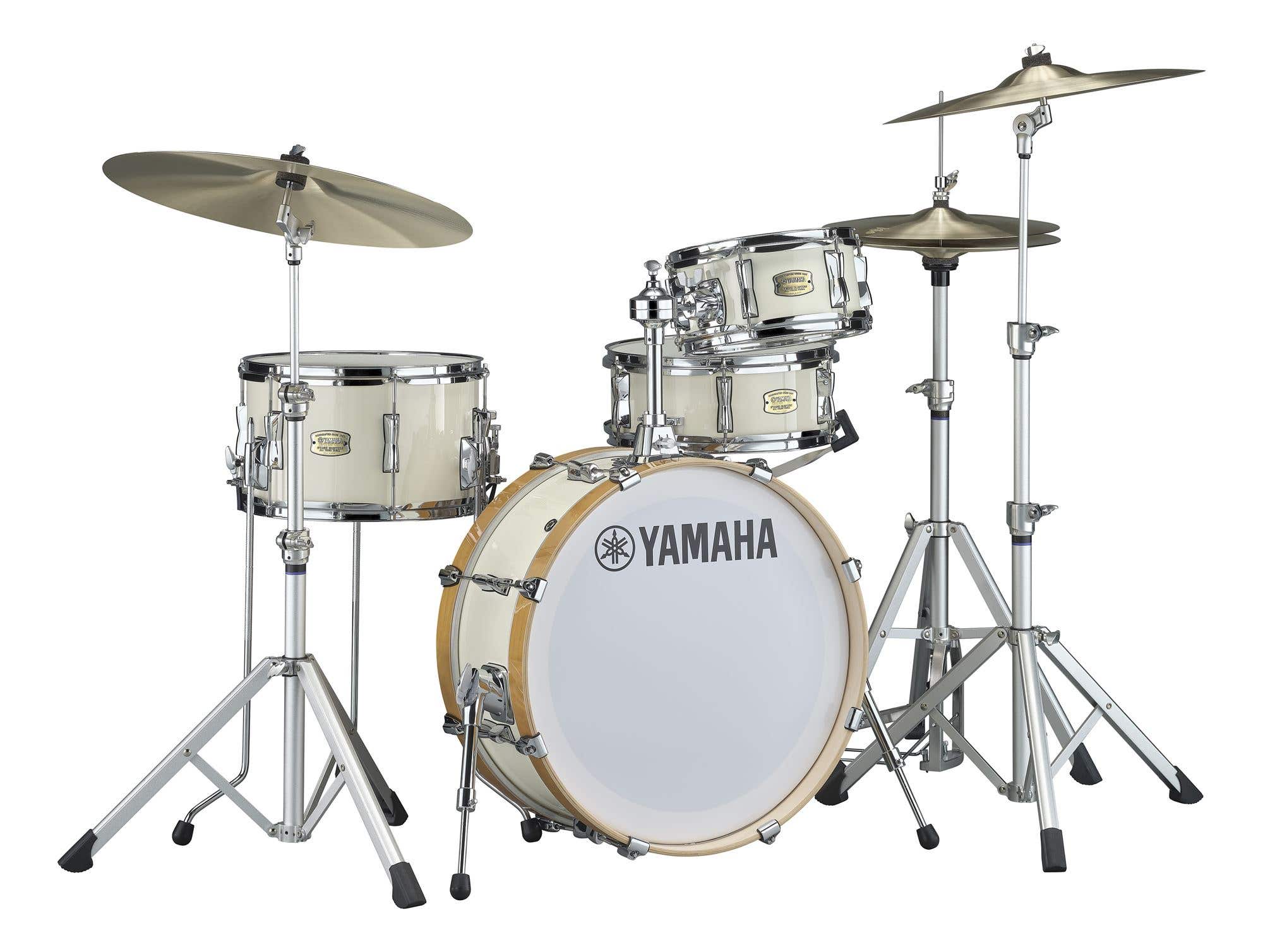 Yamaha Stage Custom 4 Piece Hip Shell Kit Classic White