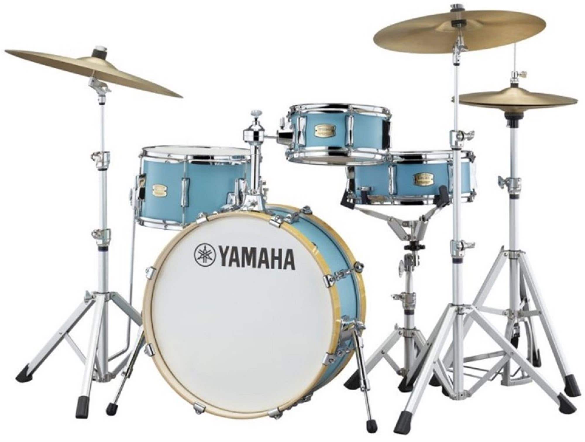 Yamaha Stage Custom Hip 4 PieceShell Kit Matte Surf Green