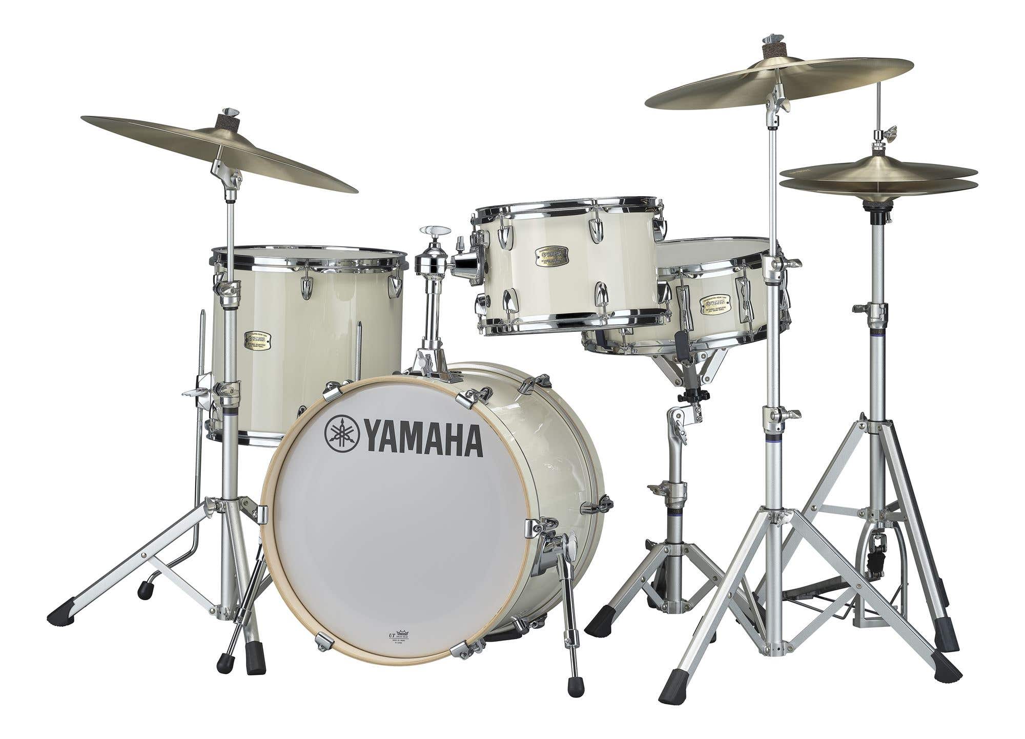 Yamaha Stage Custom 3 Piece Bop Shell Kit Classic White