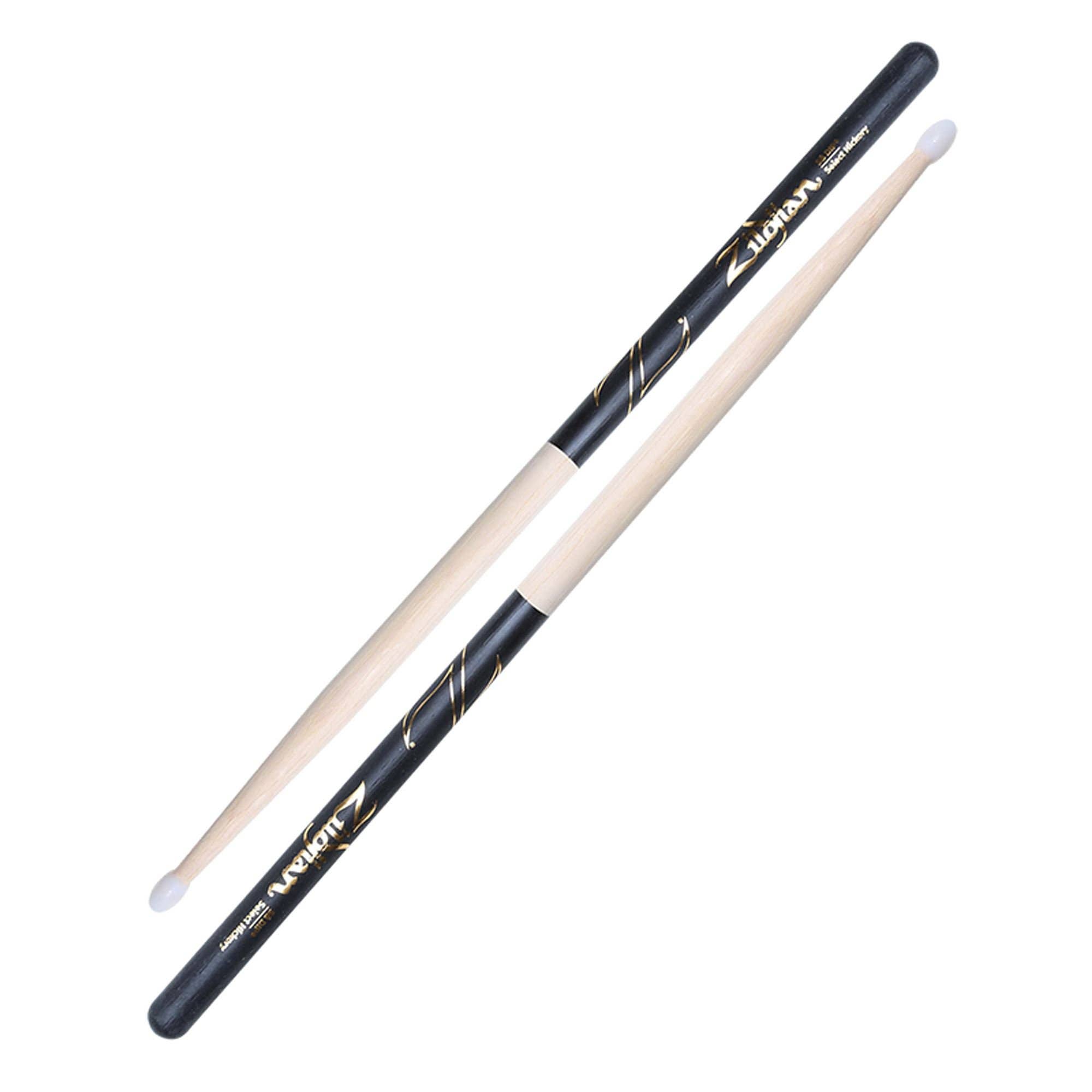 Zildjian 5B Black DIP Wood Tip Drumsticks Pair