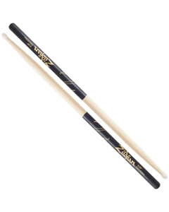 Zildjian 7A Black DIP Wood Tip Drumsticks Pair