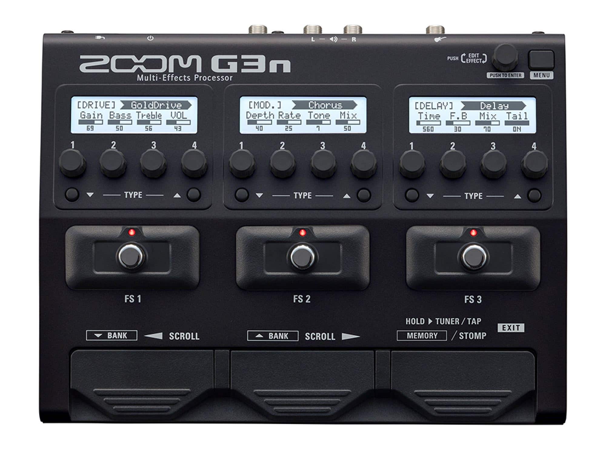 Zoom G3n Multi Effects Guitar Pedal