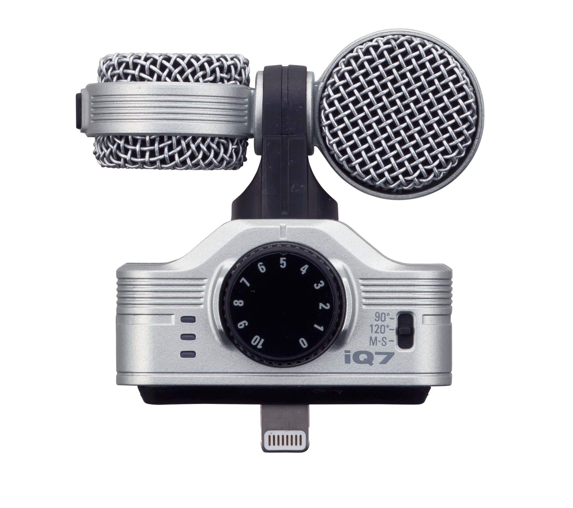 Zoom iQ-7 Compact iOS Lightning Mid-Side Condenser Microphone