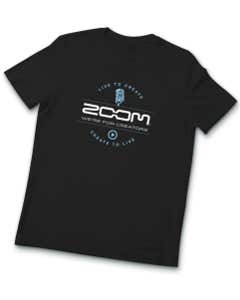 ZOOM Black T-Shirt