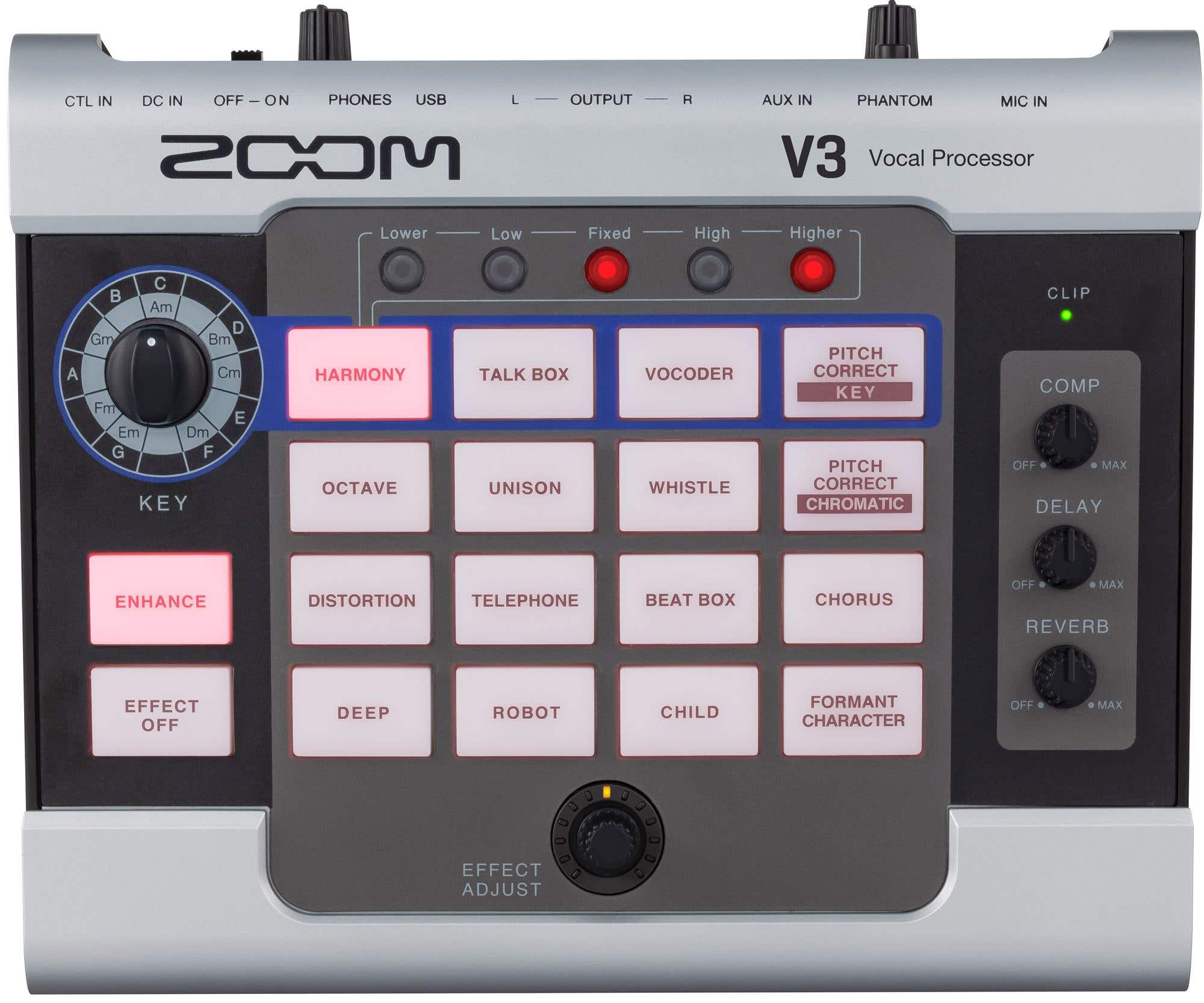 Zoom V3 Vocal Effects Processor