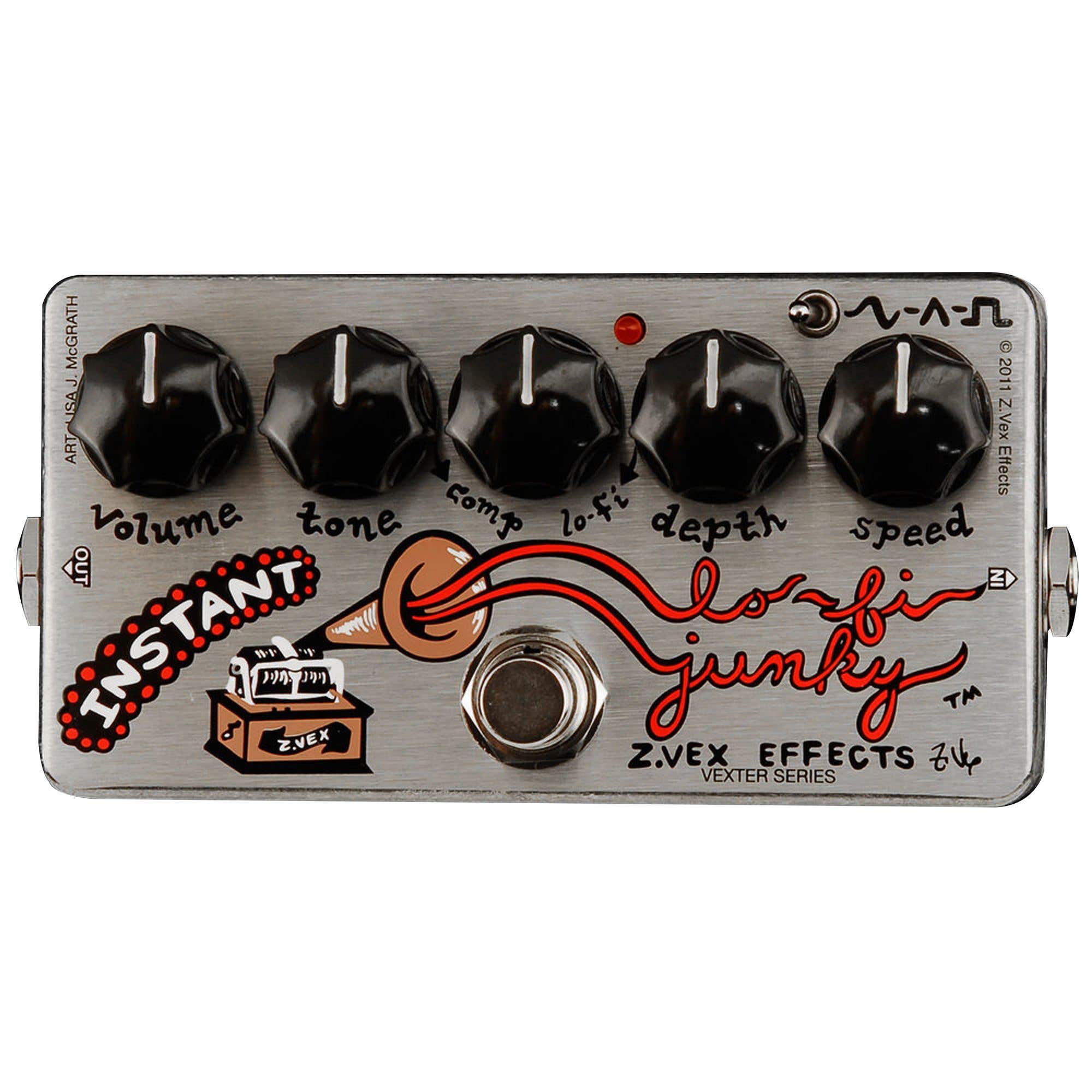 ZVEX Vexter Instant LoFi Junky Chorus Vibrato Pedal