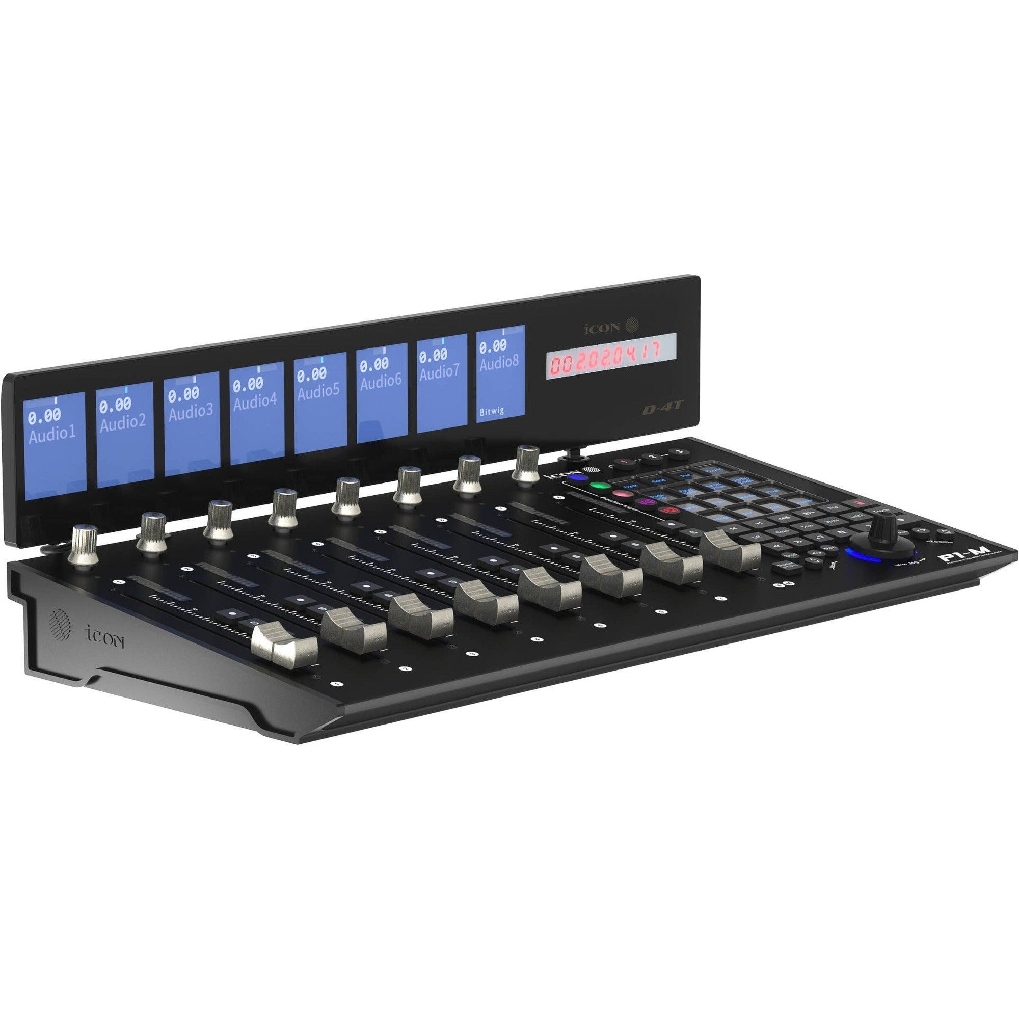 iCON Pro Audio P1M DAW control surface with D4T