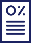 0% Interest Payment Plans Icon