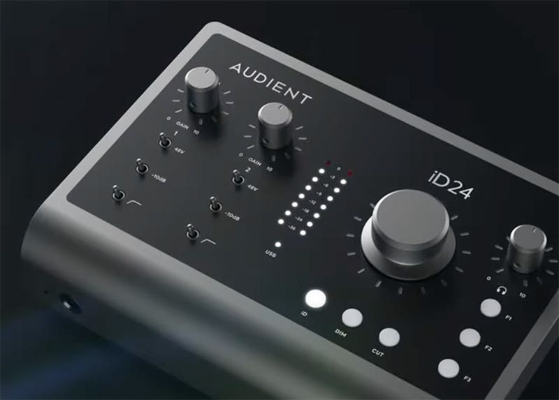 Audient iD24 Time-Efficient Workflow