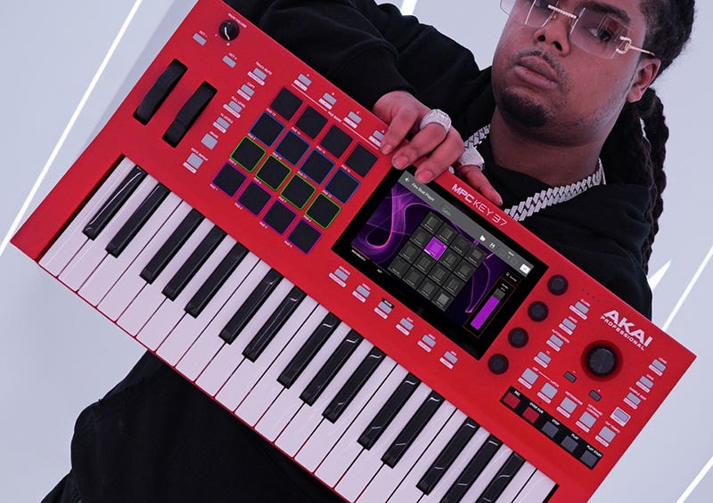 Akai MPCKEY37 Sleek Looks, Serious Power