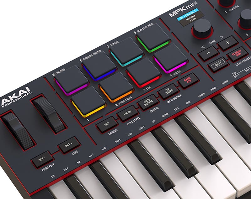 Akai MPK Mini IV See Your Sound, Shape Your Music
