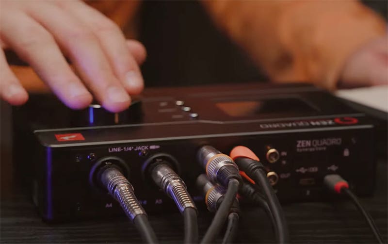 Antelope Audio Zen Quadro Synergy Core Unprecedented Connectivity and Flexibility