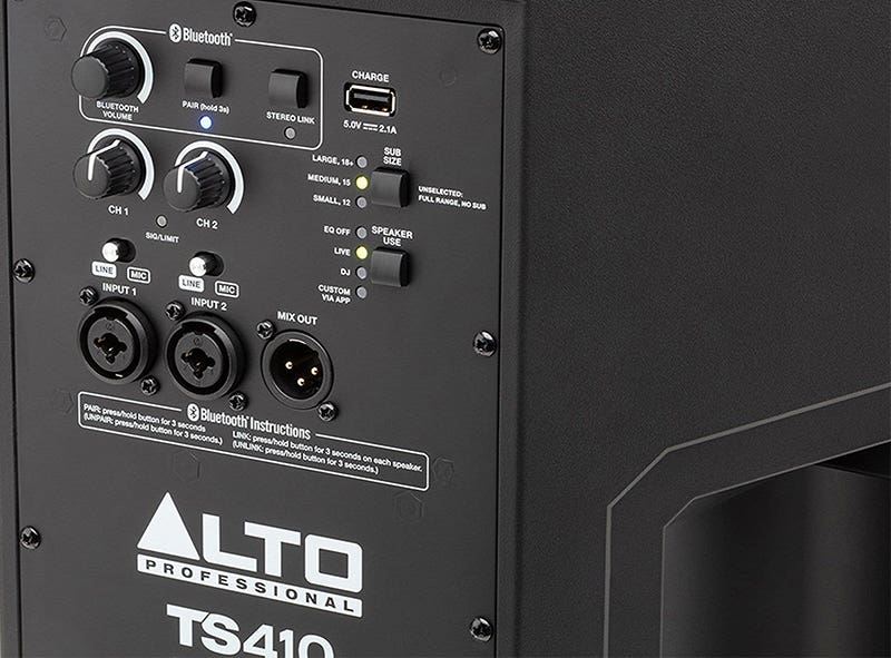 Alto Professional TS410 Smarter Sound, Simpler Control
