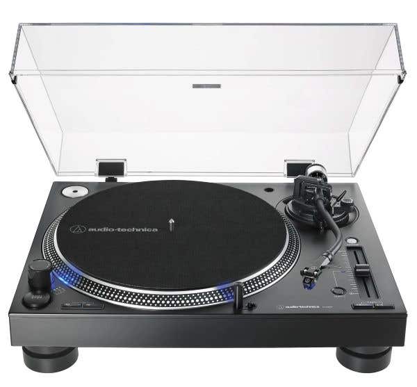 Turntable DJ setup