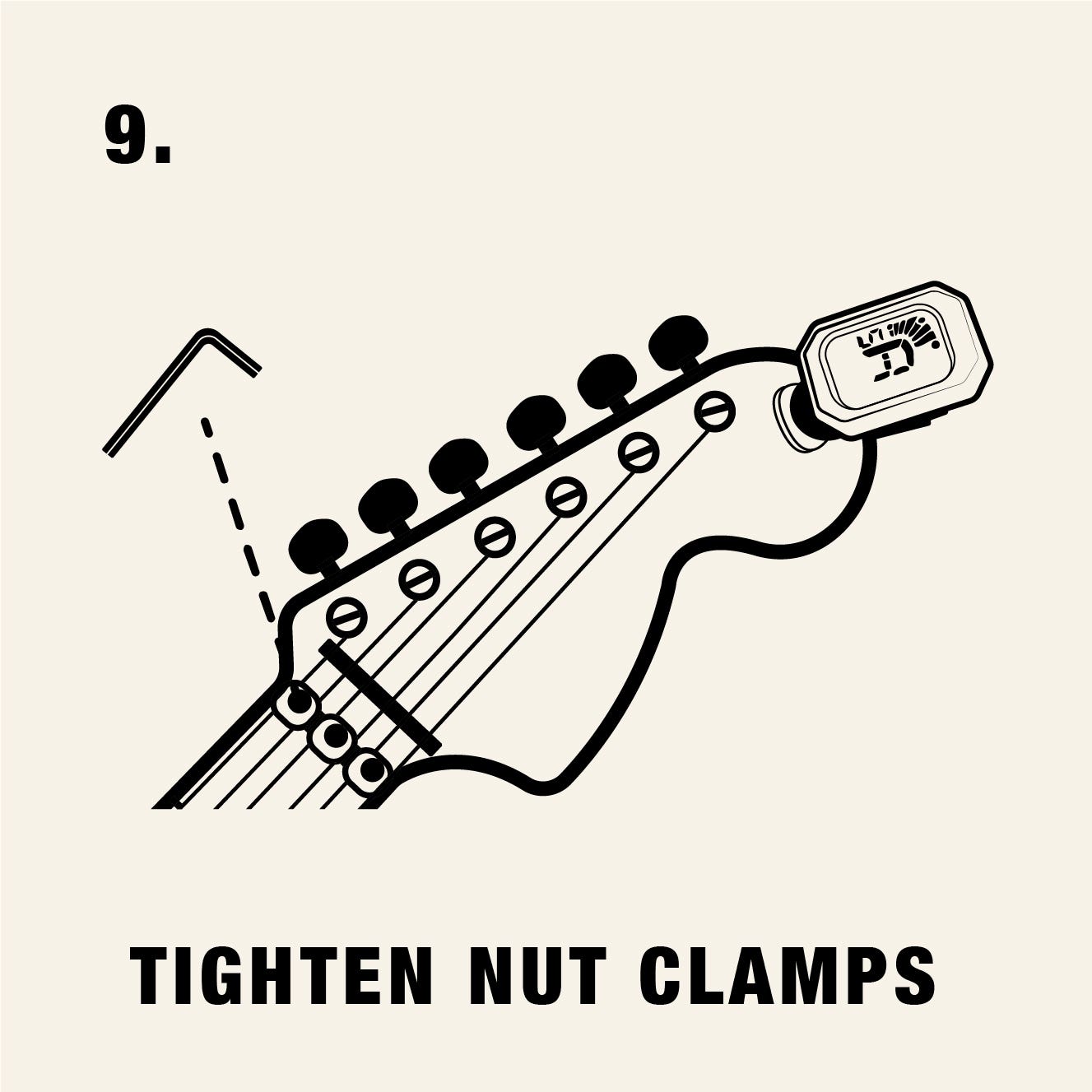 Tips to change strings on a floyd rose