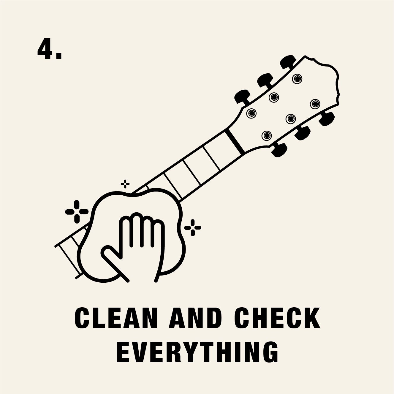 Steps for how to restring an acoustic guitar American Musical Supply