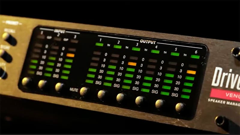 dbx DriveRack VENU360 Flexible Connectivity and Routing