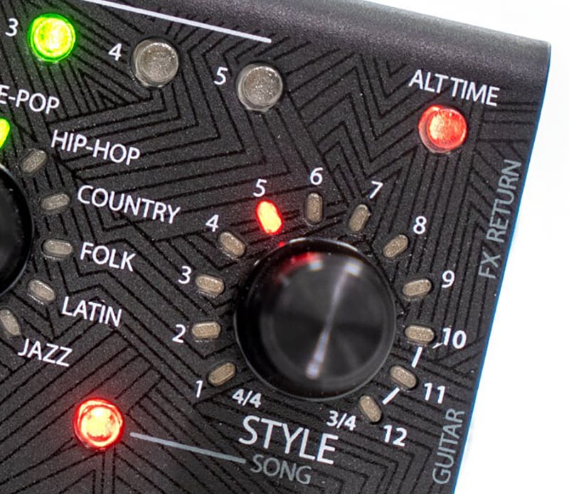 The DigiTech Trio+ Connectivity and Storage
