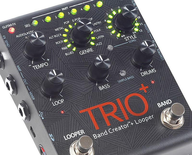 The DigiTech Trio+ Craft Your Ultimate Backing Band