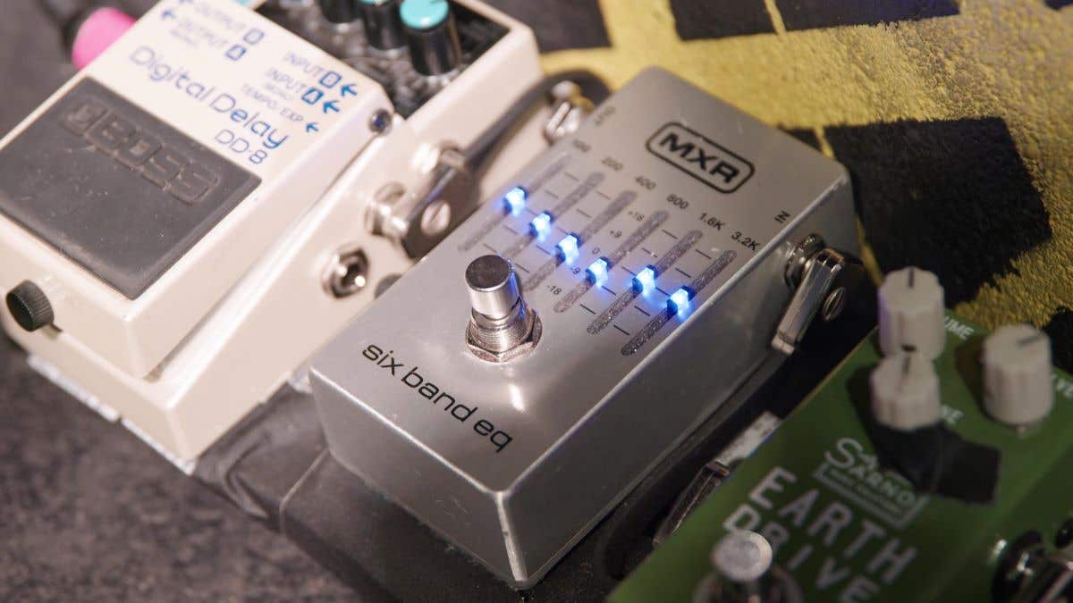 Luther Dickinson pedalboard AMS interview