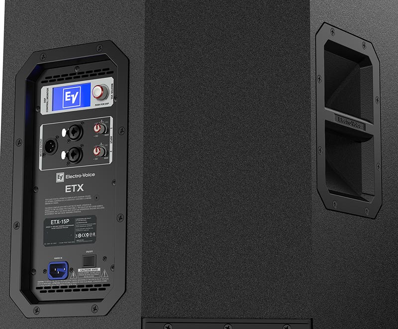 Electro-Voice ETX15P Professional Features