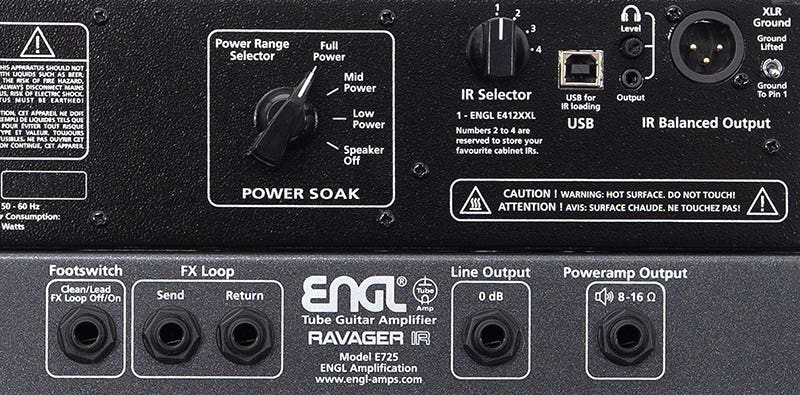 ENGL E725 RAVAGER IR A Versatile Powerhouse
