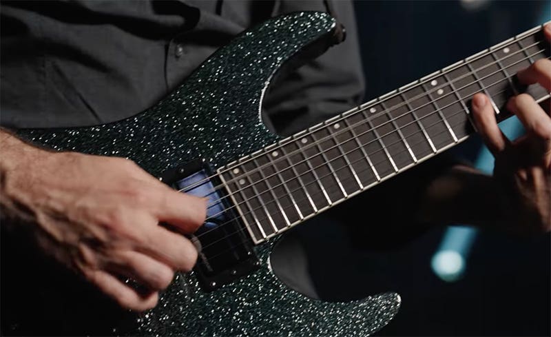 ESP LTD M-1007 A Visual and Tonal Masterpiece