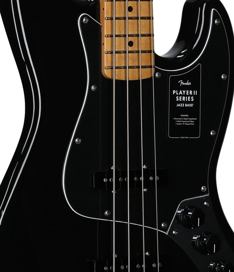 Fender Player II Jazz Bass Tailored Comfort, Unmatched Tone 