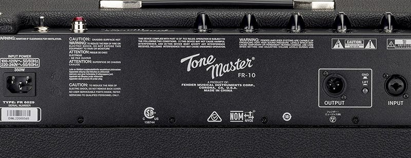 Fender Tone Master FR-10 The Lowdown